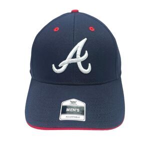 Genuine MLB Merchandise Fan Favorite Atlanta Braves Strap Back Hat - One Size